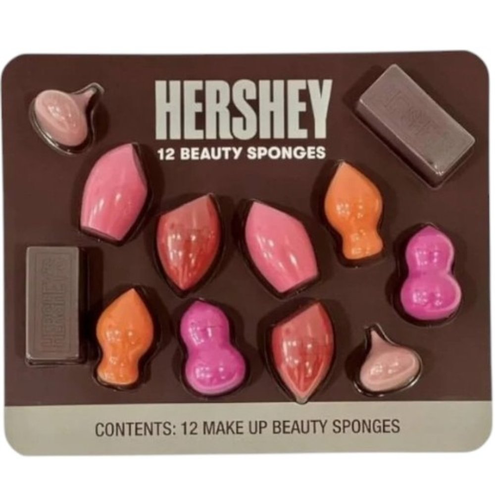 New Hershey's Beauty Blender Makeup Sponges 12-Pack